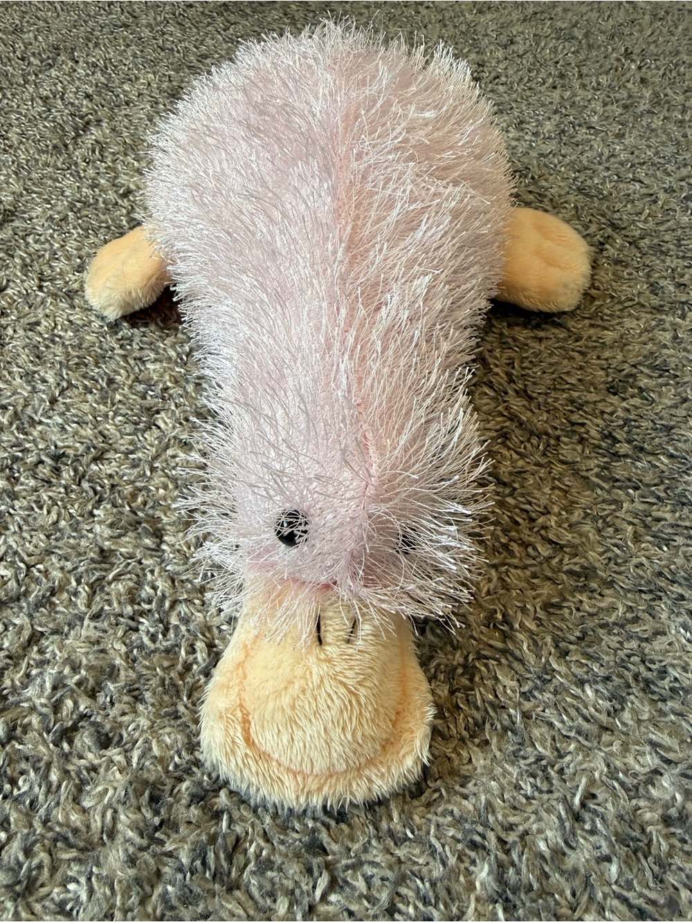 GANZ Webkinz Pink Googles Platypus Plush